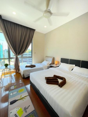 Ezyhouz - Imago The Loft NEW Kota Kinabalu City Centre - 3BR with Balcony View